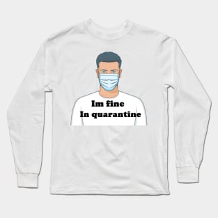 stay at home please Long Sleeve T-Shirt